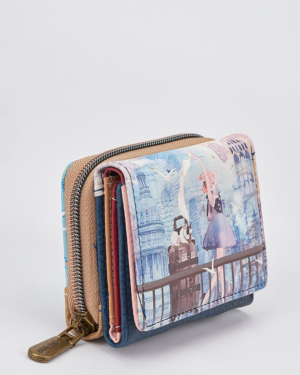 Γυναικείο Πορτοφόλι Sweet Candy με Ρομαντικό Μοτίβο