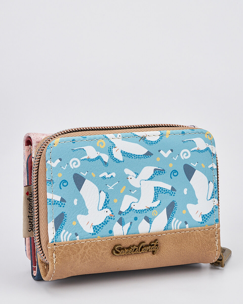 Γυναικείο Πορτοφόλι Sweet Candy με Ρομαντικό Μοτίβο