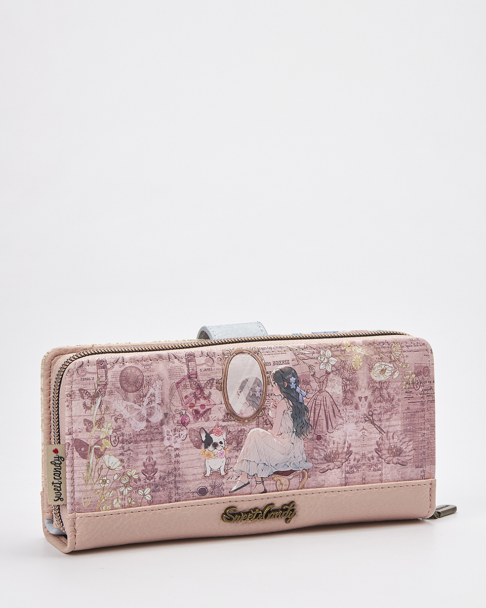 Sweet Candy Γυναικείο Πορτοφόλι με Ρομαντική Απεικόνιση Καθρέφτη – Mirror Bloom Sweet Candy Γυναικείο Πορτοφόλι με Ρομαντική Απεικόνιση Καθρέφτη – Mirror Bloom