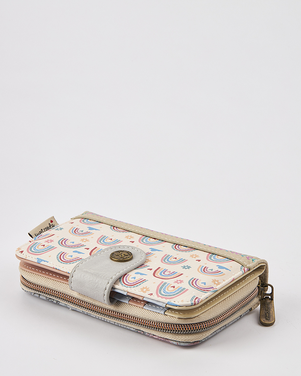 Sweet Candy Γυναικείο Πορτοφόλι με Ανάγλυφα Σχέδια & Vintage Έμπνευση – Vintage Story