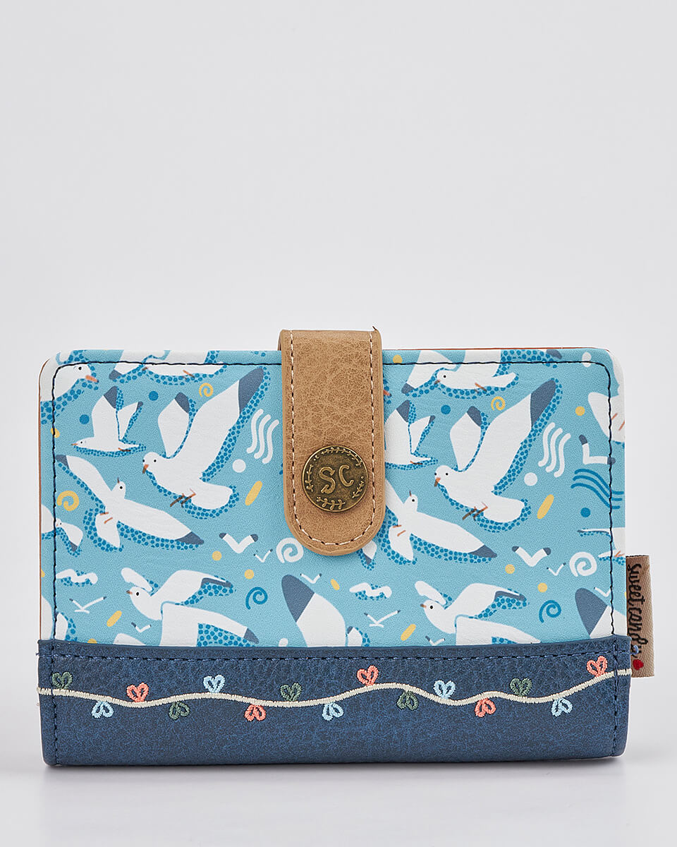 Γυναικείο Πορτοφόλι Sweet Candy με Ρομαντικό Μοτίβο