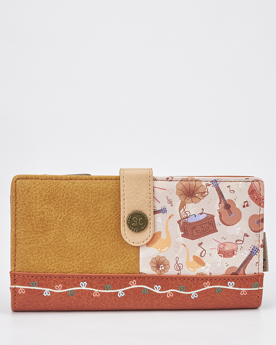 Γυναικείο Πορτοφόλι Sweet Candy με Ρομαντικό Μοτίβο