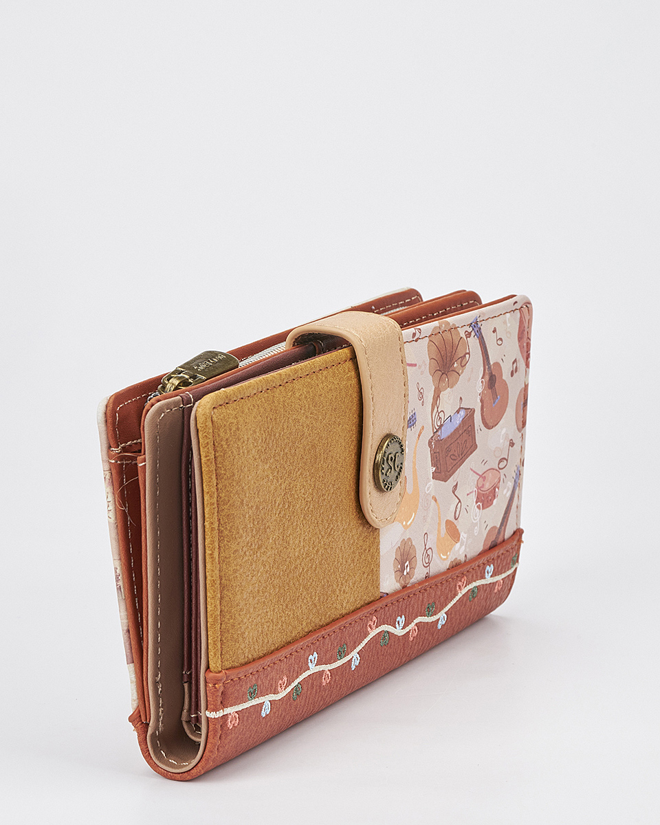 Γυναικείο Πορτοφόλι Sweet Candy με Ρομαντικό Μοτίβο
