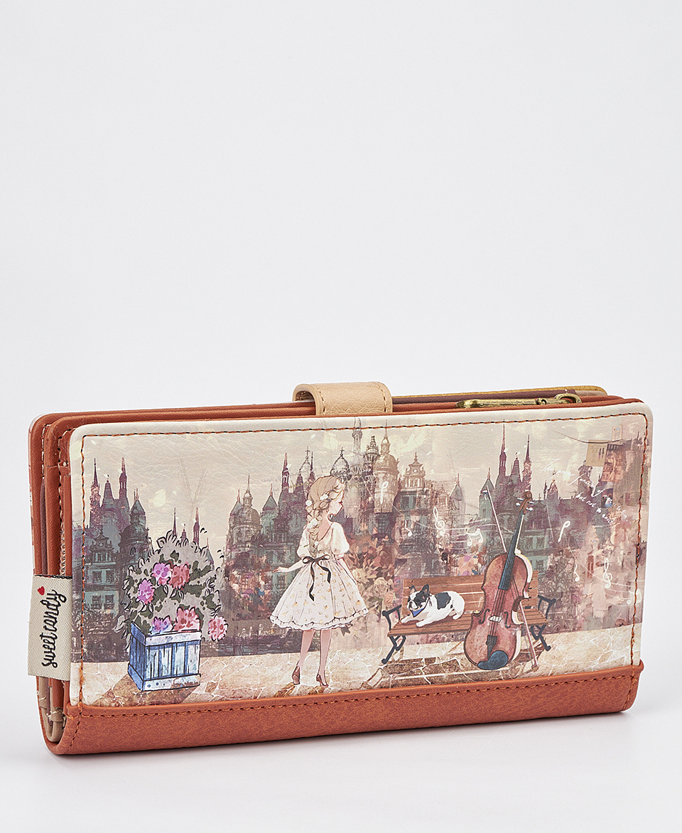 Γυναικείο Πορτοφόλι Sweet Candy με Ρομαντικό Μοτίβο Γυναικείο Πορτοφόλι Sweet Candy με Ρομαντικό Μοτίβο