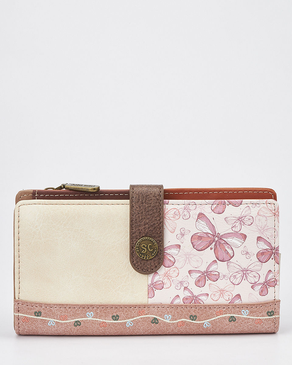 Γυναικείο Πορτοφόλι Sweet Candy με Ρομαντικό Μοτίβο