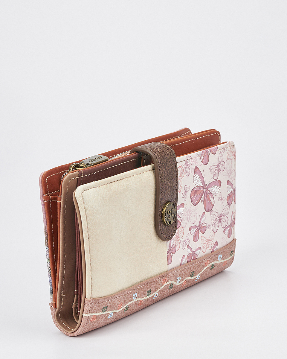 Γυναικείο Πορτοφόλι Sweet Candy με Ρομαντικό Μοτίβο