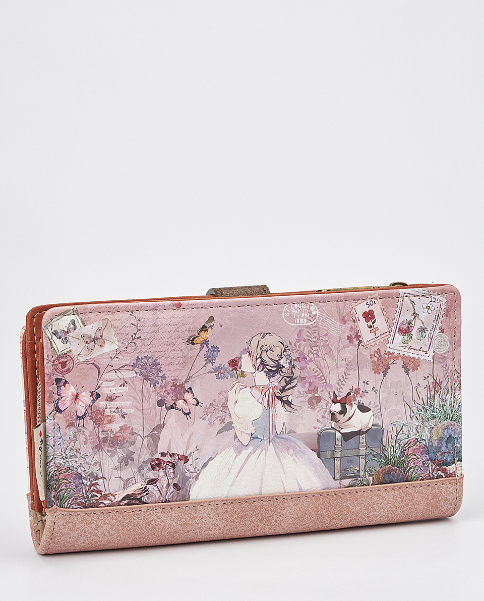 Γυναικείο Πορτοφόλι Sweet Candy με Ρομαντικό Μοτίβο