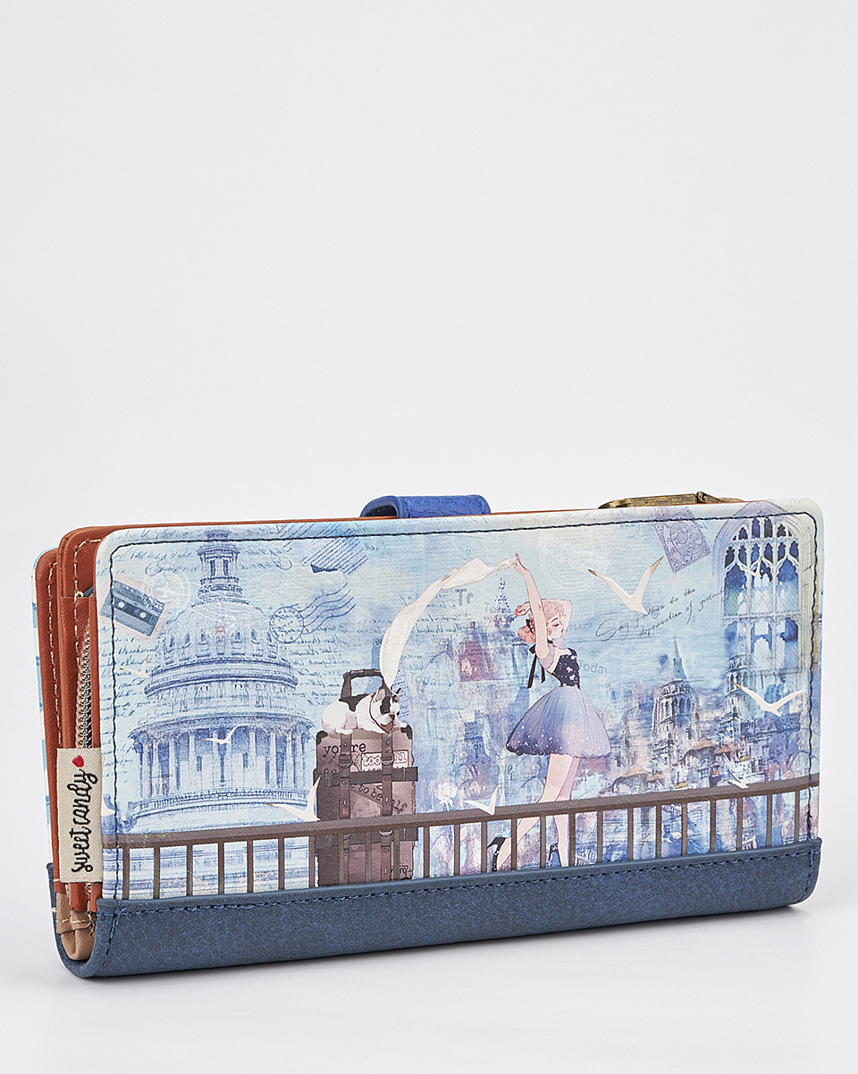 Γυναικείο Πορτοφόλι Sweet Candy με Ρομαντικό Μοτίβο