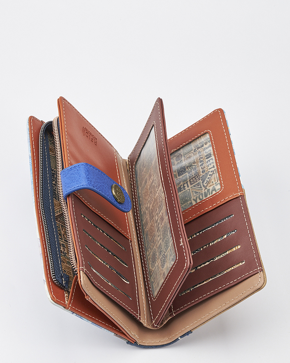 Γυναικείο Πορτοφόλι Sweet Candy με Ρομαντικό Μοτίβο