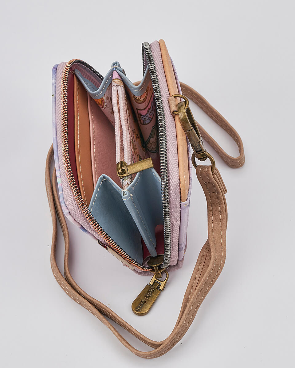 Γυναικείο Πορτοφόλι Sweet Candy με Ρομαντικό Μοτίβο