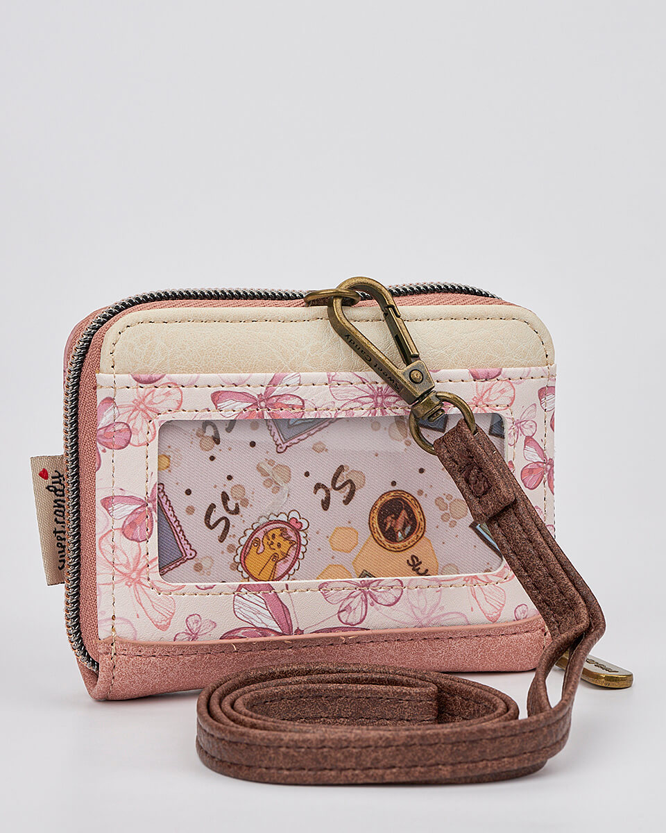Γυναικείο Πορτοφόλι Sweet Candy με Ρομαντικό Μοτίβο
