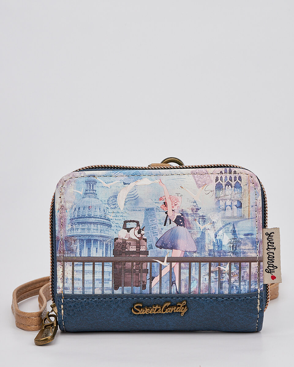 Γυναικείο Πορτοφόλι Sweet Candy με Ρομαντικό Μοτίβο