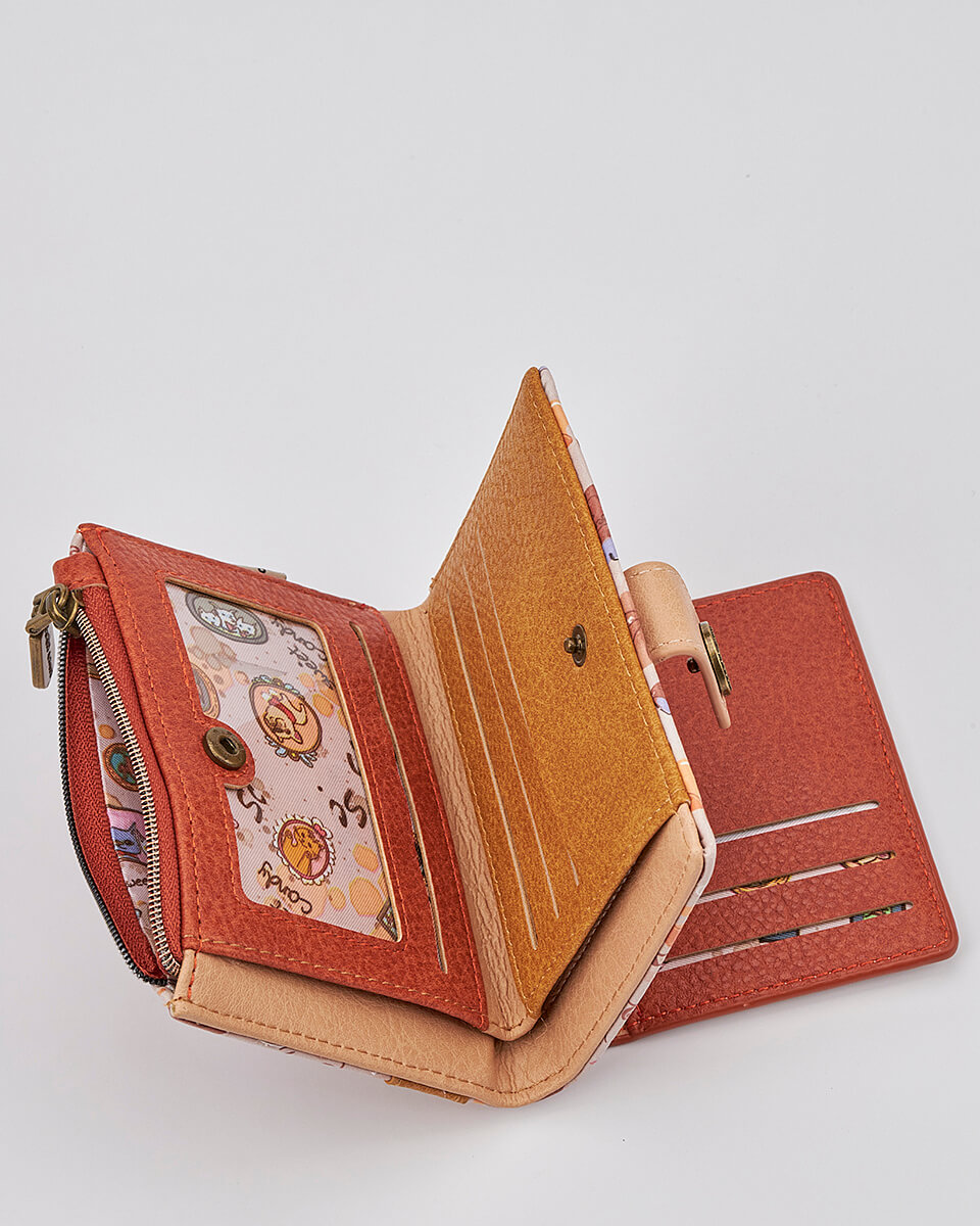 Γυναικείο Πορτοφόλι Sweet Candy με Ρομαντικό Μοτίβο