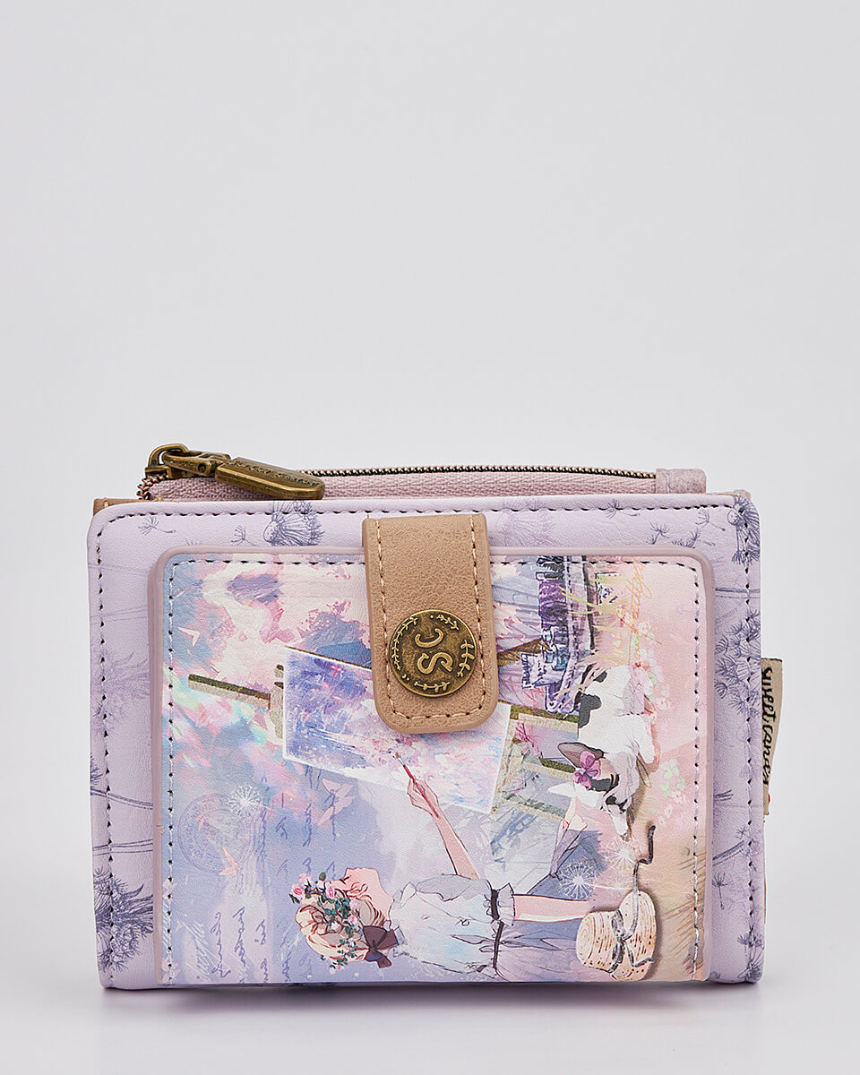 Γυναικείο Πορτοφόλι Sweet Candy με Ρομαντικό Μοτίβο