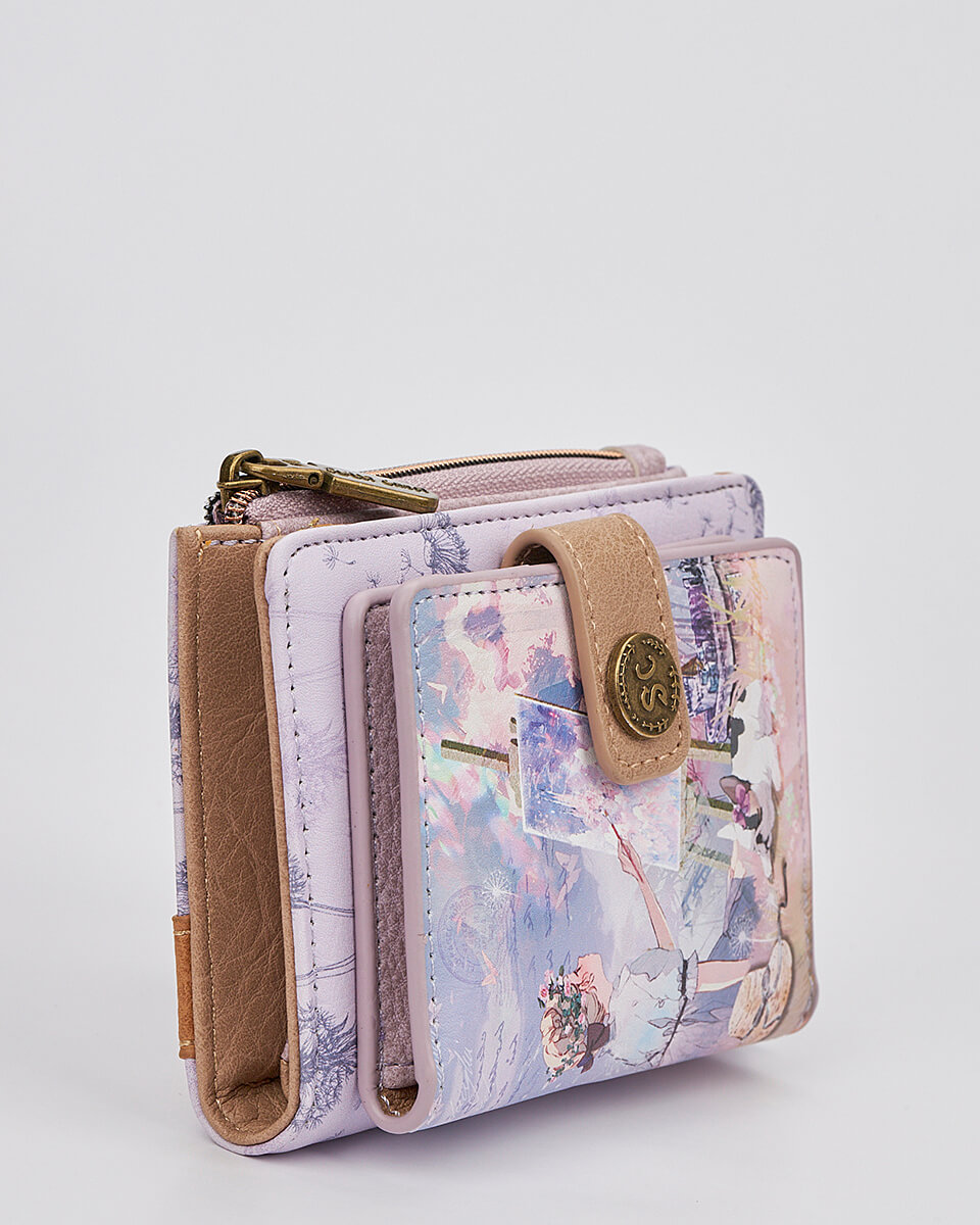 Γυναικείο Πορτοφόλι Sweet Candy με Ρομαντικό Μοτίβο