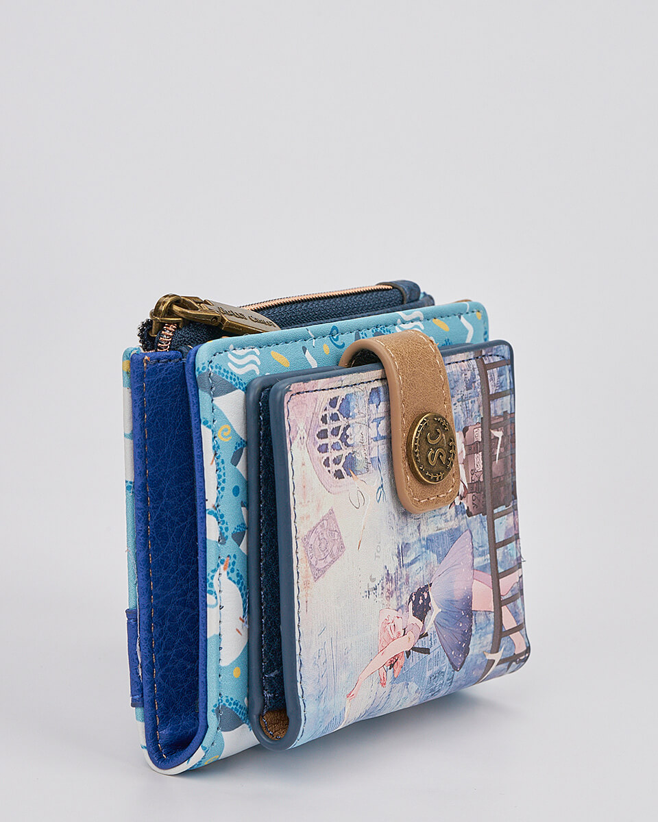 Γυναικείο Πορτοφόλι Sweet Candy με Ρομαντικό Μοτίβο