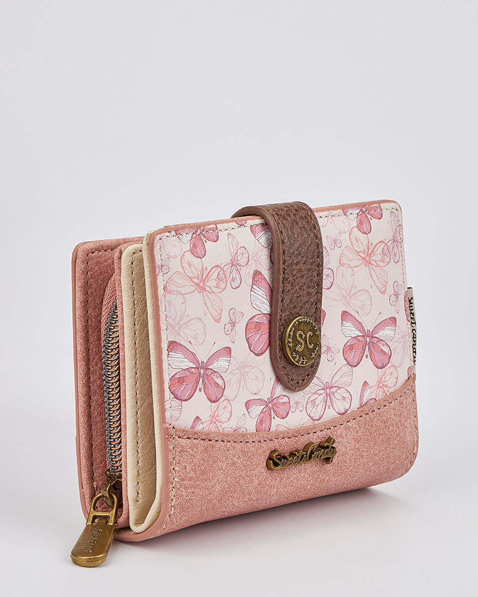 Γυναικείο Πορτοφόλι Sweet Candy με Ρομαντικό Μοτίβο