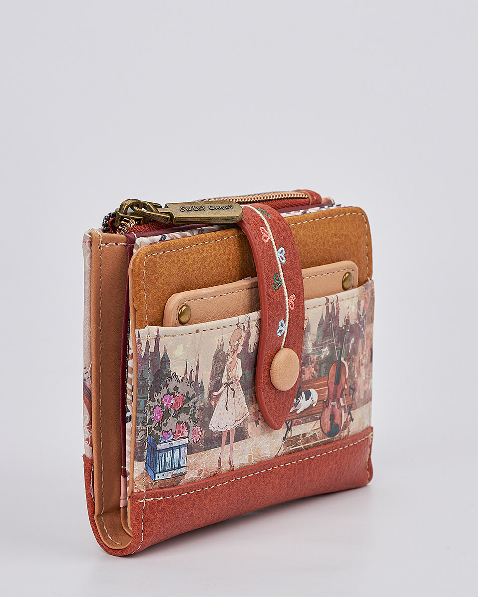 Γυναικείο Πορτοφόλι Sweet Candy με Ρομαντικό Μοτίβο