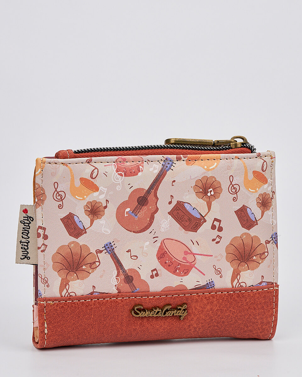 Γυναικείο Πορτοφόλι Sweet Candy με Ρομαντικό Μοτίβο