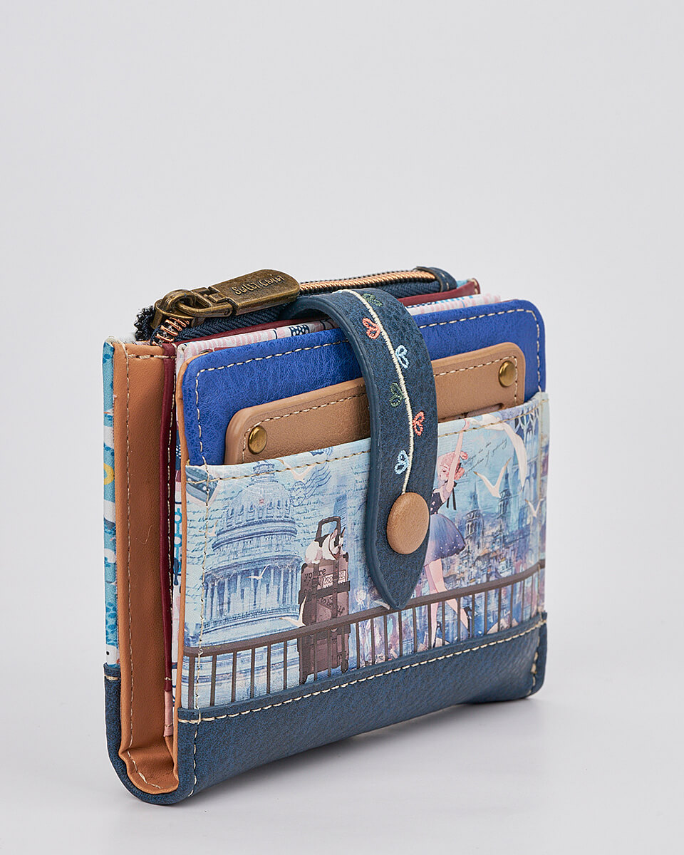 Γυναικείο Πορτοφόλι Sweet Candy με Ρομαντικό Μοτίβο