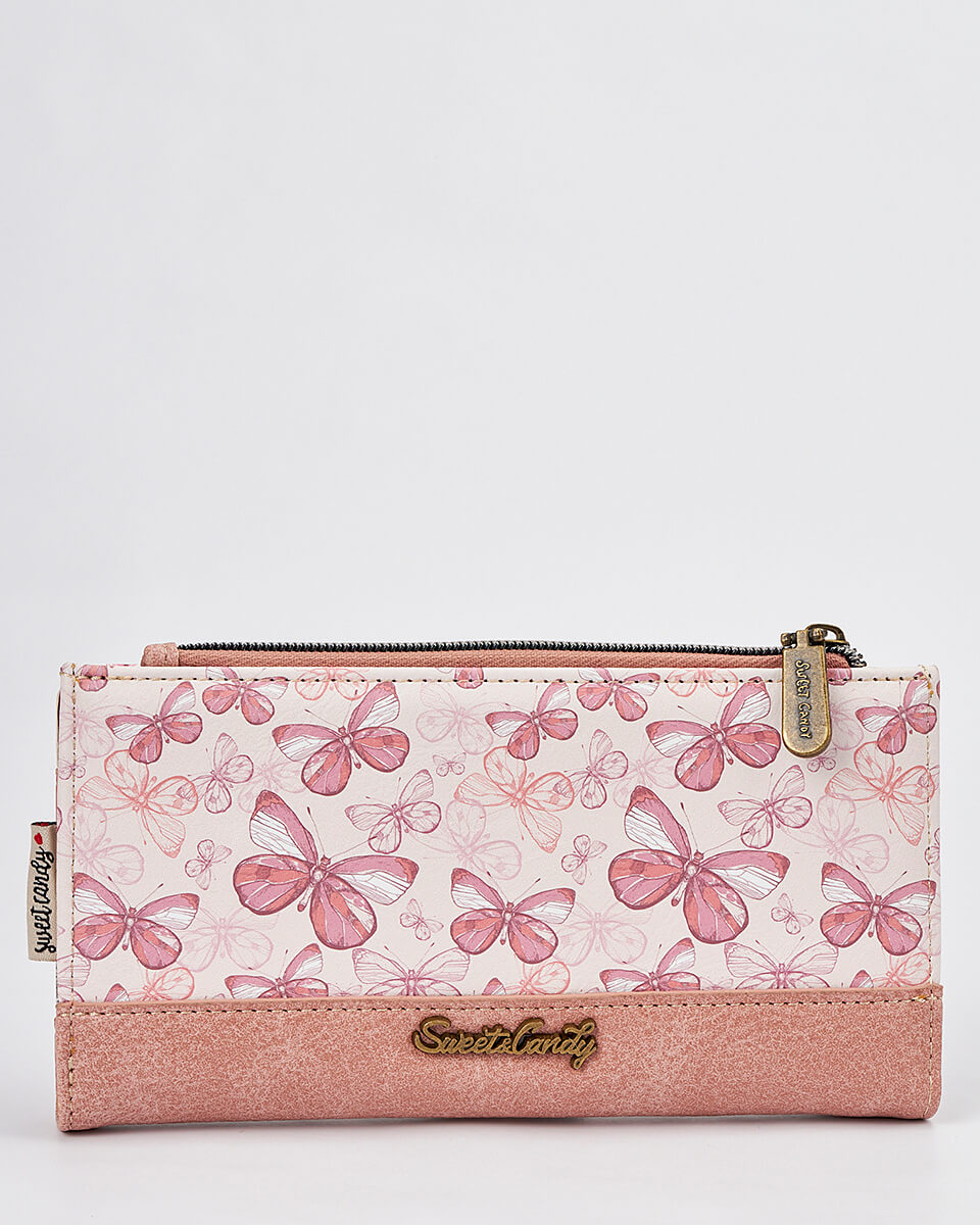 Γυναικείο Πορτοφόλι Sweet Candy με Ρομαντικό Μοτίβο