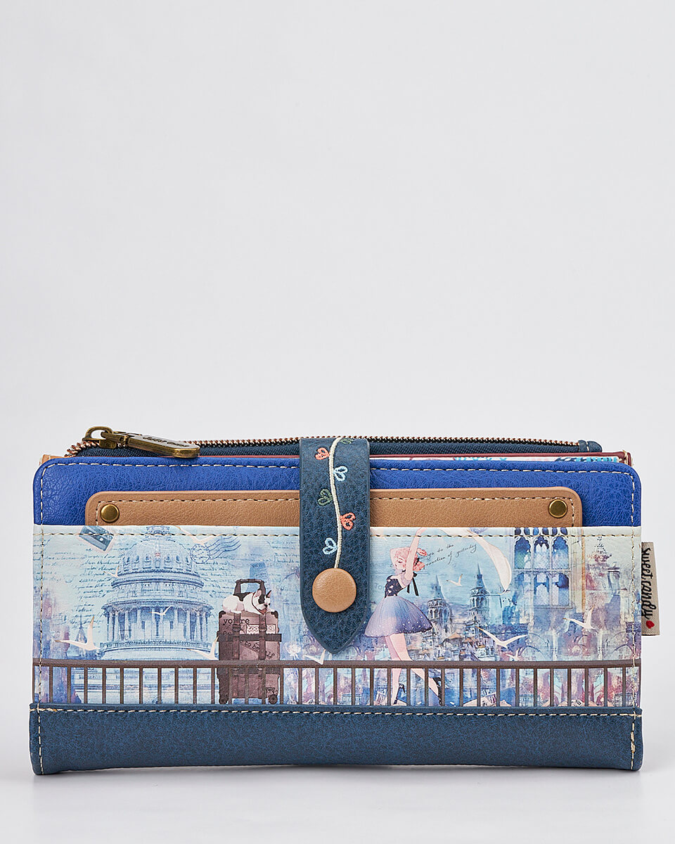 Γυναικείο Πορτοφόλι Sweet Candy με Ρομαντικό Μοτίβο