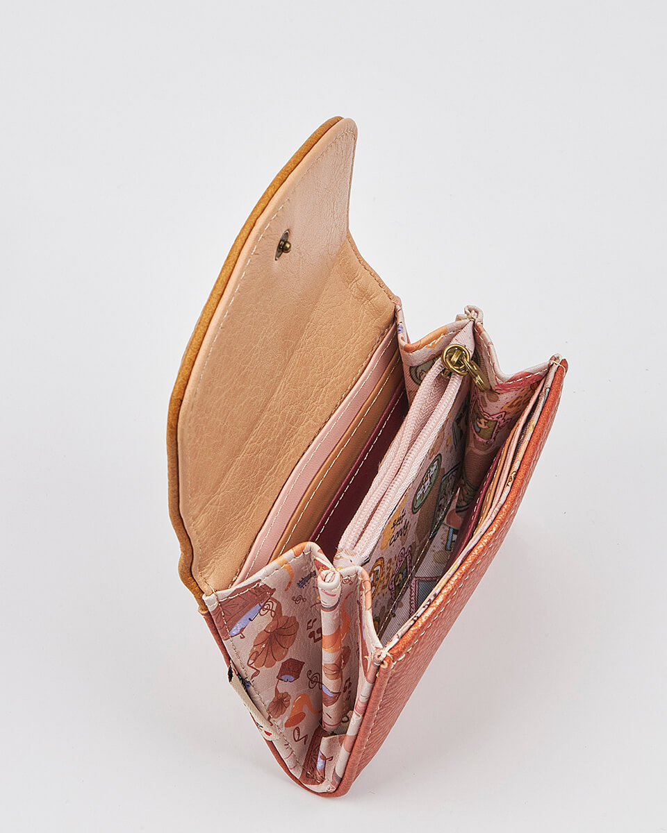 Γυναικείο Πορτοφόλι Sweet Candy με Ρομαντικό Μοτίβο