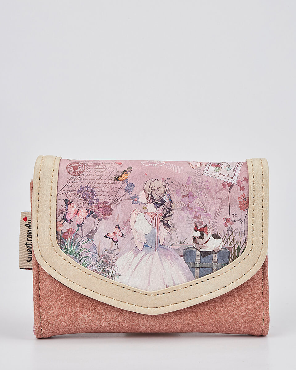 Γυναικείο Πορτοφόλι Sweet Candy με Ρομαντικό Μοτίβο Γυναικείο Πορτοφόλι Sweet Candy με Ρομαντικό Μοτίβο