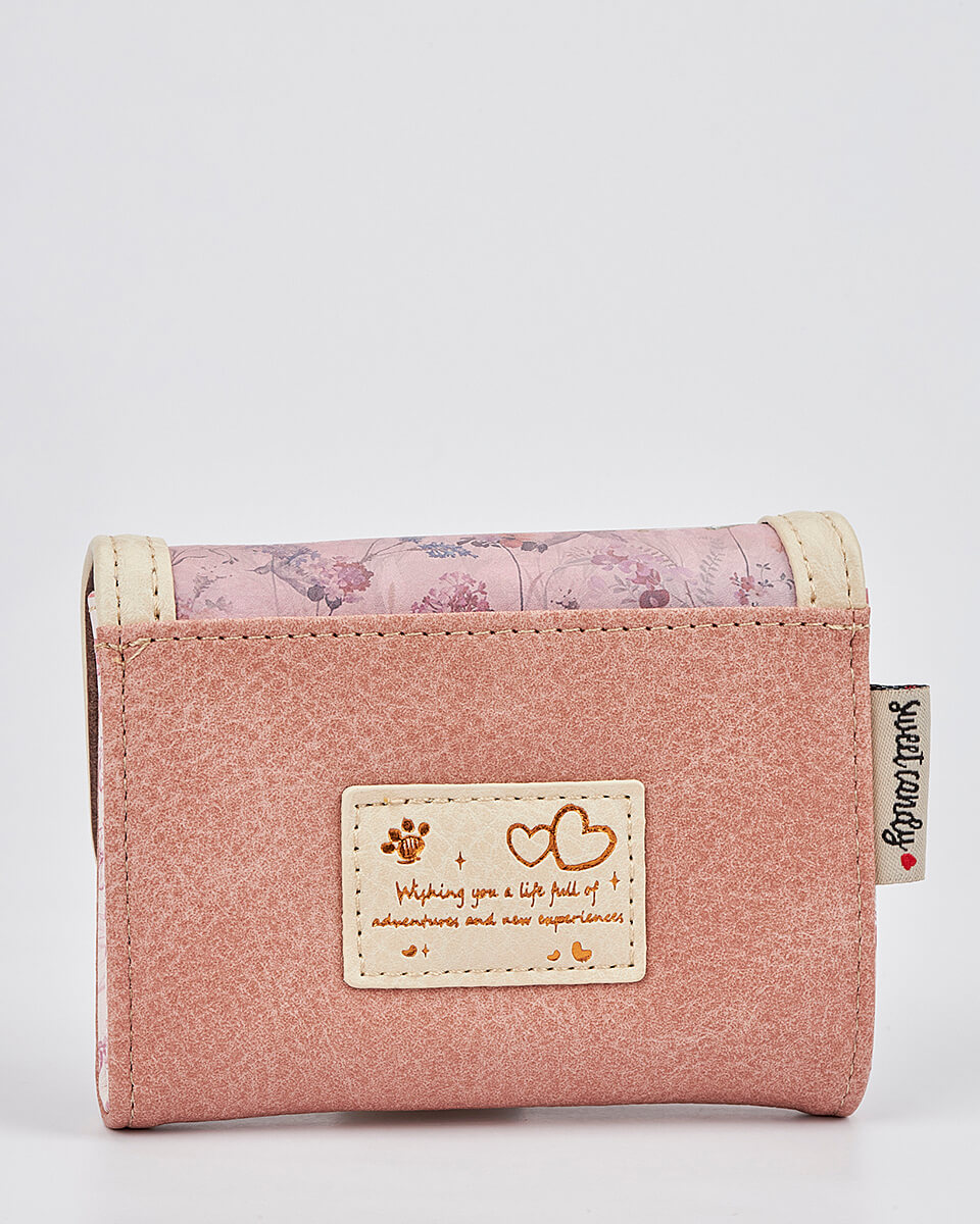 Γυναικείο Πορτοφόλι Sweet Candy με Ρομαντικό Μοτίβο
