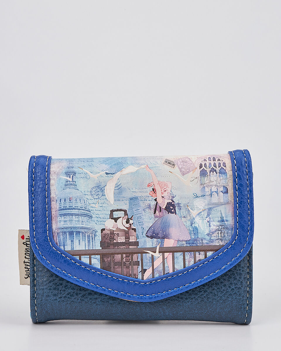 Γυναικείο Πορτοφόλι Sweet Candy με Ρομαντικό Μοτίβο