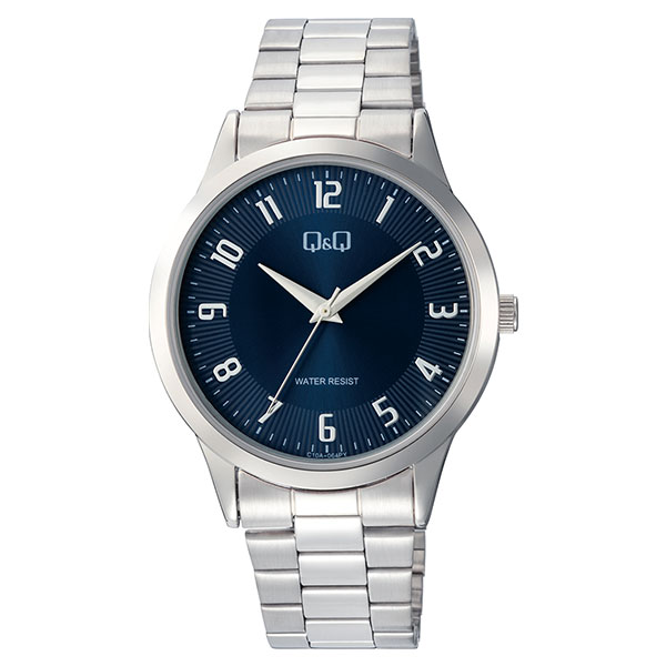 Q&Q Ρολόι με  μεταλλικό μπρασελέ C10A-064PY