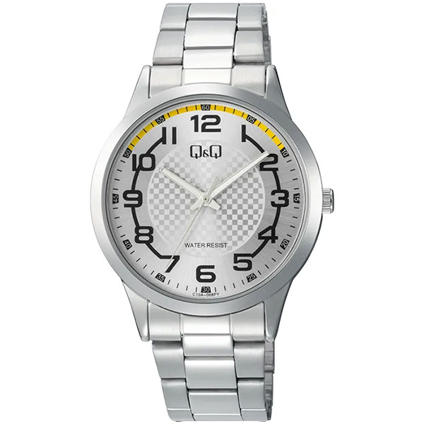Q&Q Ρολόι με μεταλλικό μπρασελέ C10A-068PY Q&Q Ρολόι με μεταλλικό μπρασελέ C10A-068PY