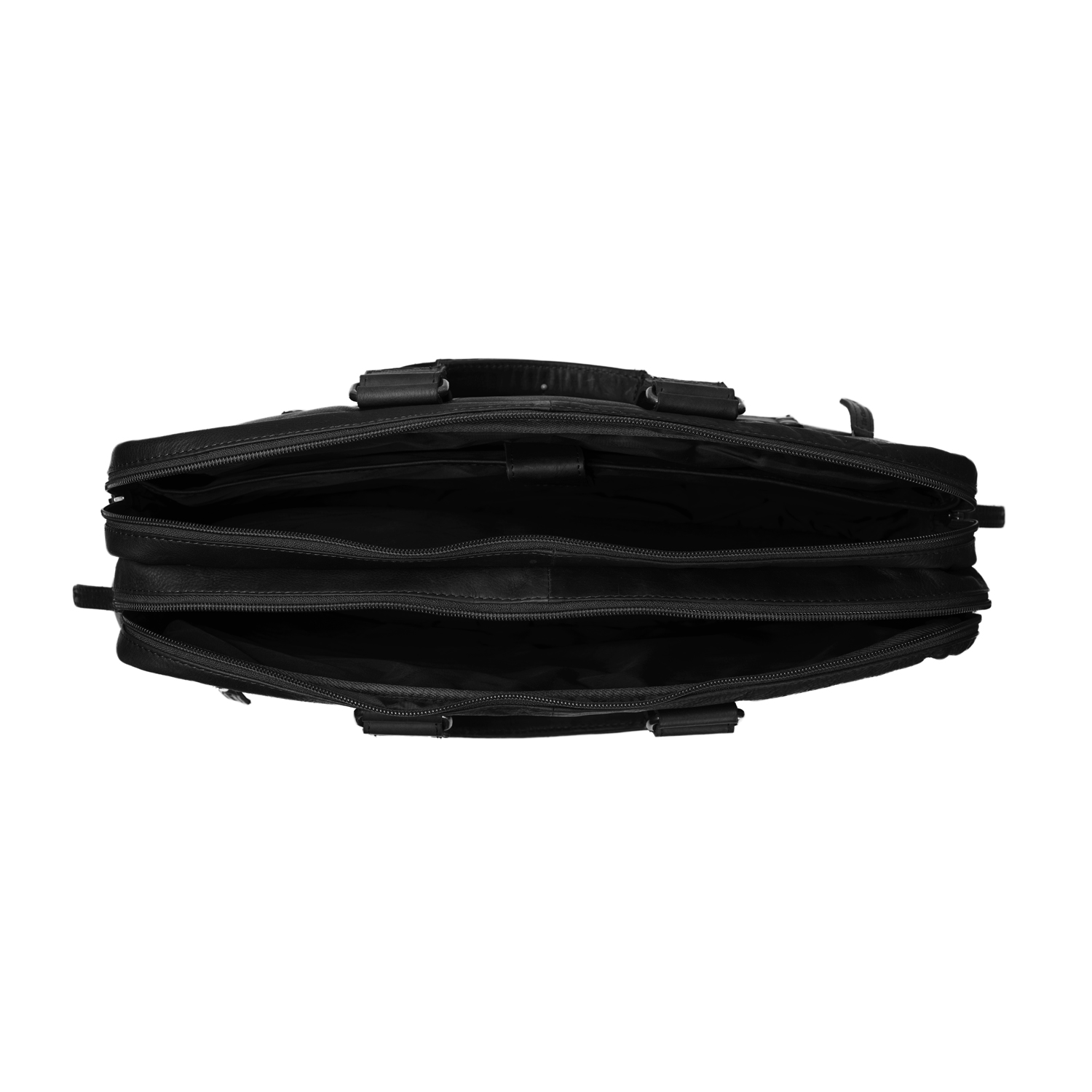 Chesterfield Leather Laptop Bag Seth Black