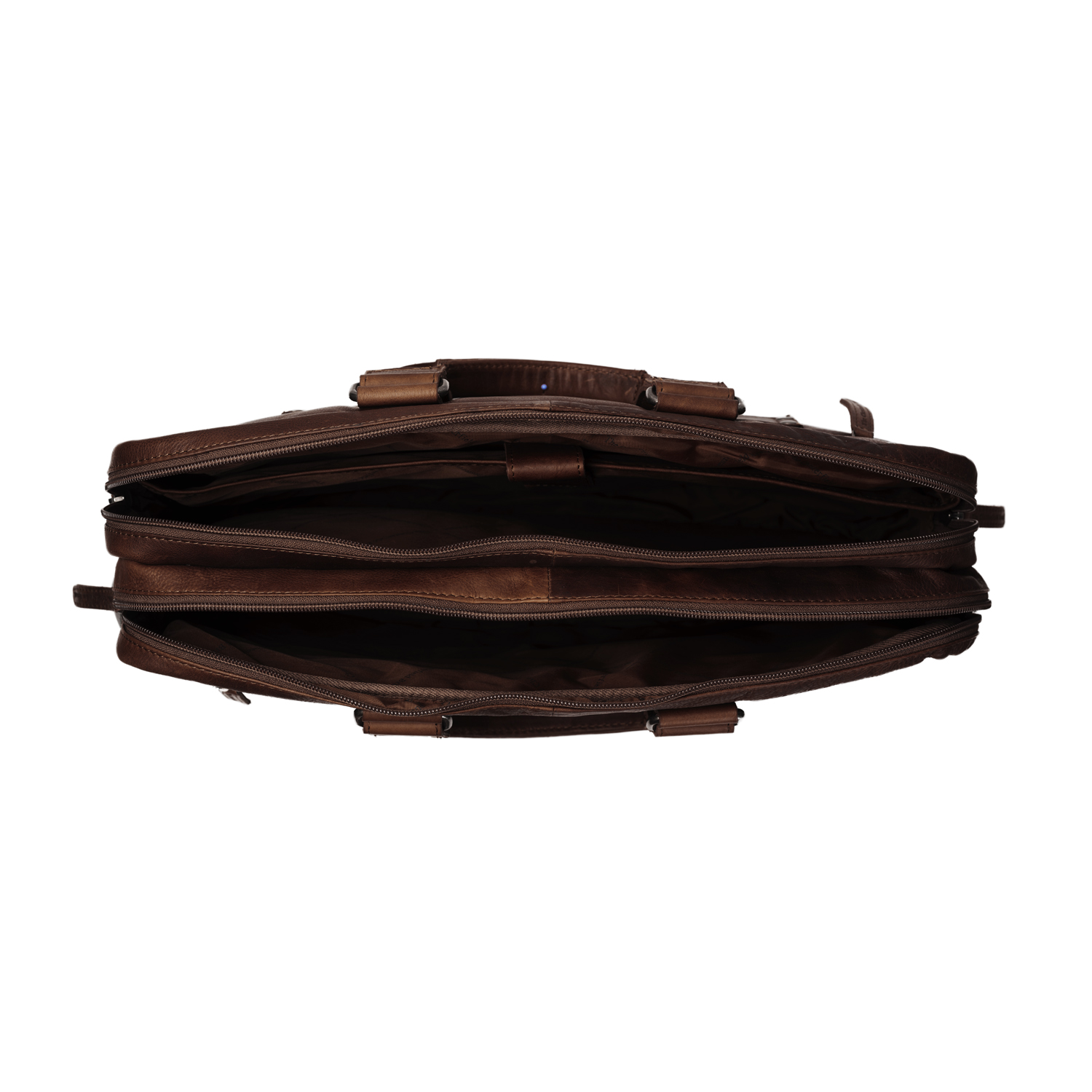 Chesterfield Leather Laptop Bag Seth Καφέ