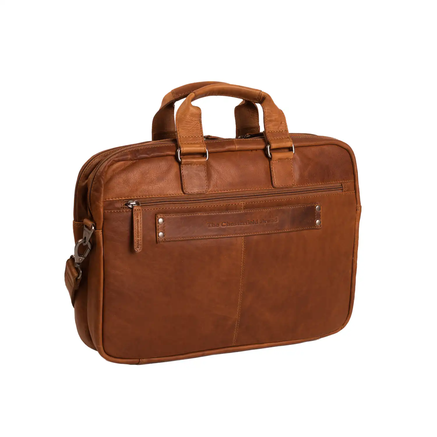 Chesterfield Leather Laptop Bag Seth Cognac Chesterfield Leather Laptop Bag Seth Cognac