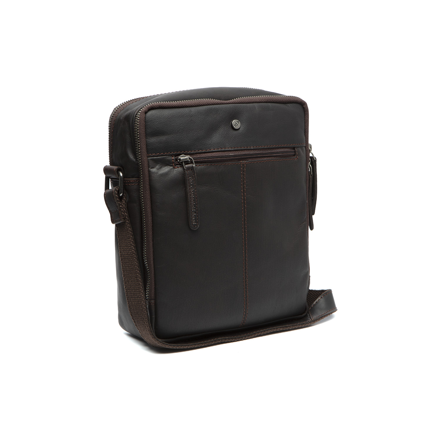 Chesterfield Leather Shoulder Bag Alva Brown