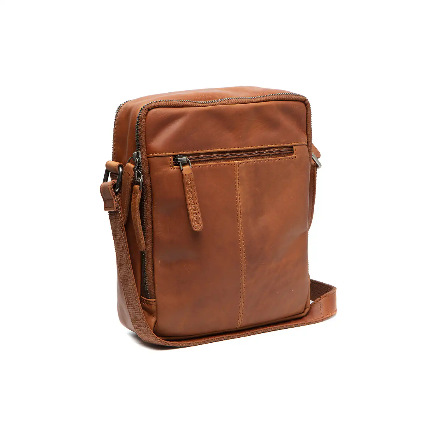 Chesterfield Leather Shoulder Bag Alva Ταμπά