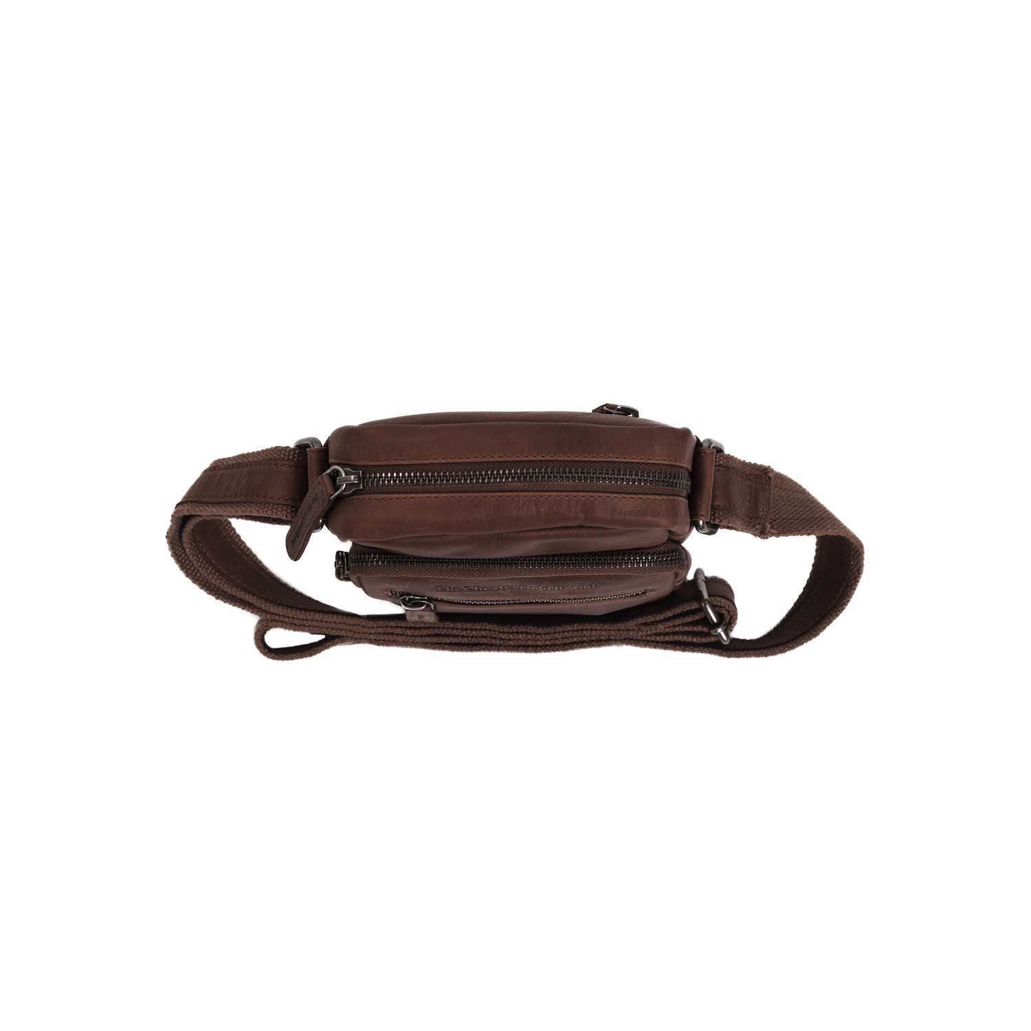 Chesterfield Leather Shoulder Bag Bremen Brown