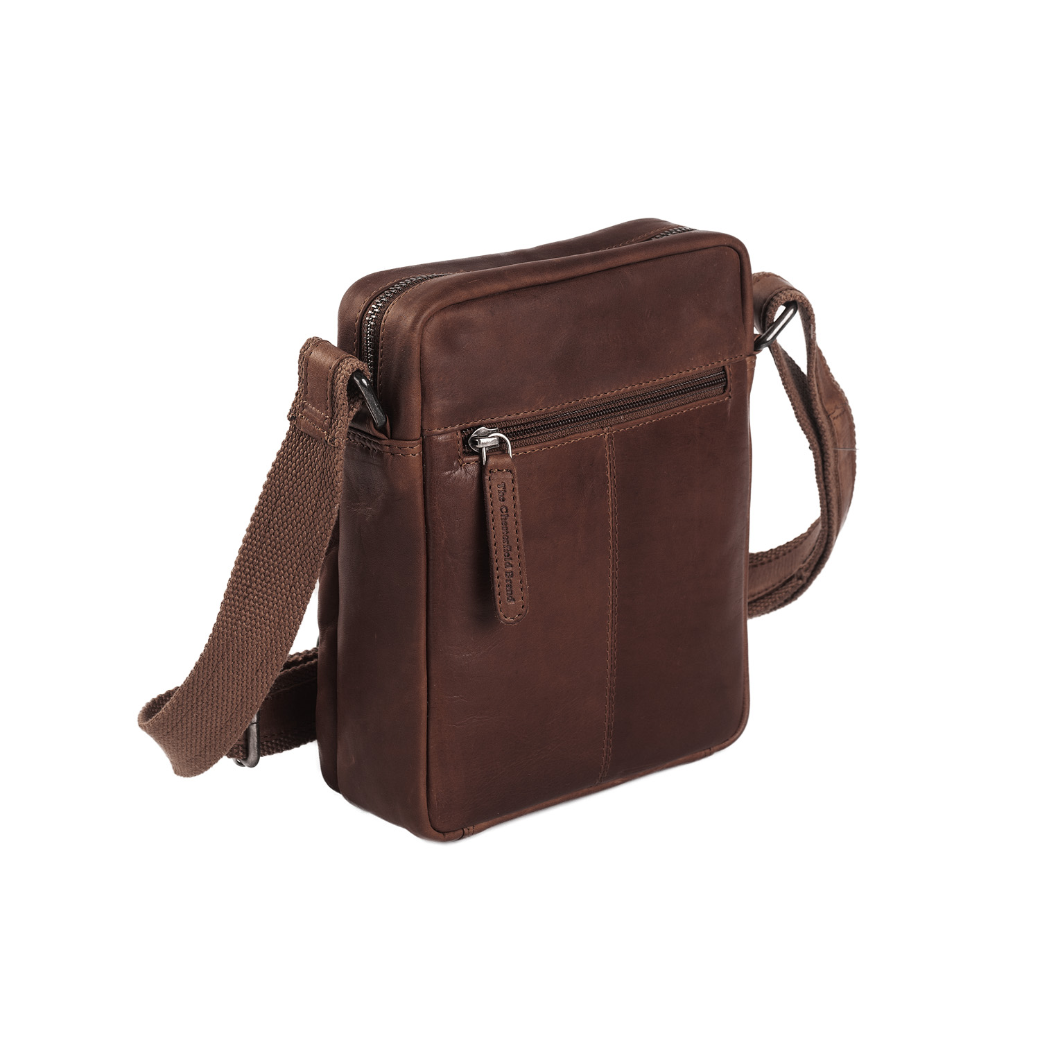 Chesterfield Leather Shoulder Bag Birmingham Brown