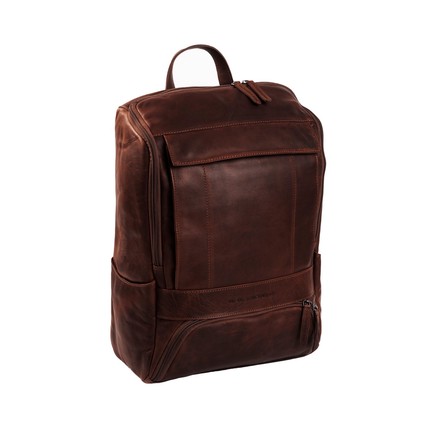 Chesterfield Leather Backpack Rich Brown