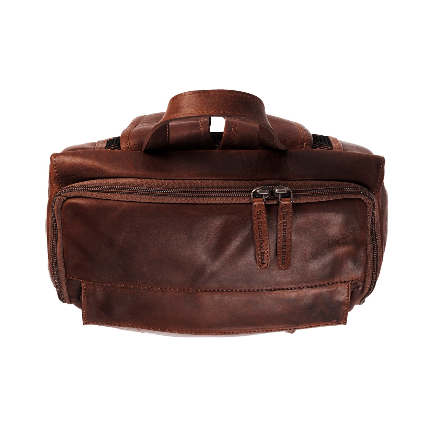 Chesterfield Leather Backpack Rich Brown