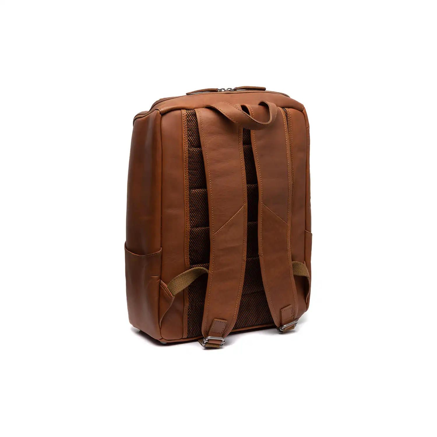 Chesterfield Leather Backpack Cognac Rich