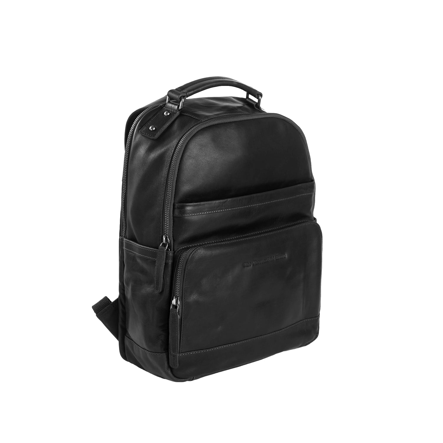 Chesterfield Leather Backpack Austin Black