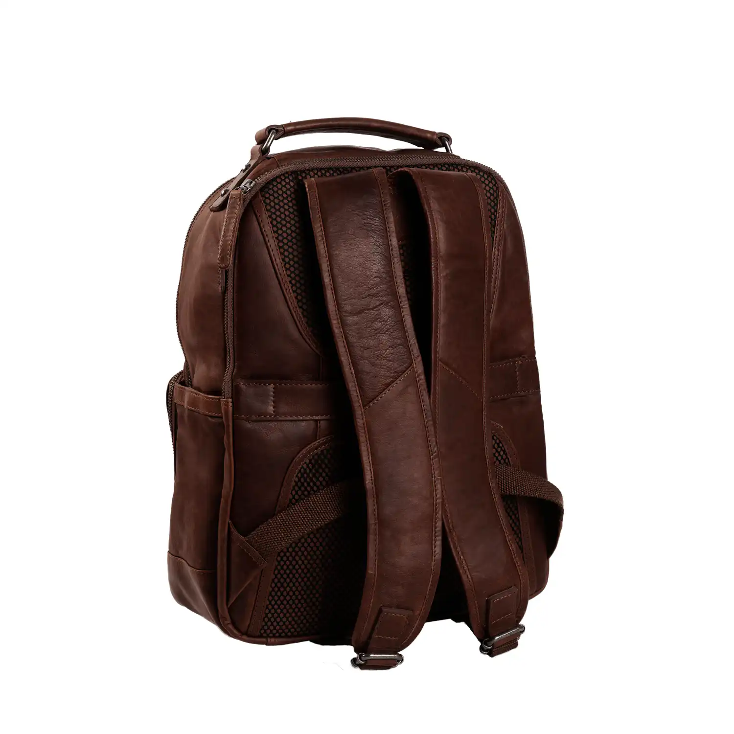 Chesterfield Leather Backpack Austin Brown