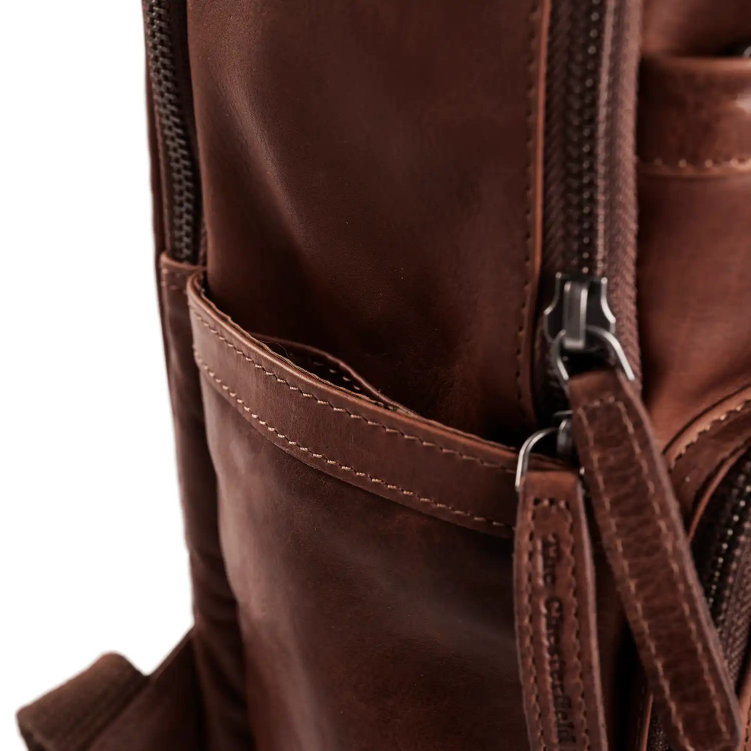 Chesterfield Leather Backpack Austin Brown