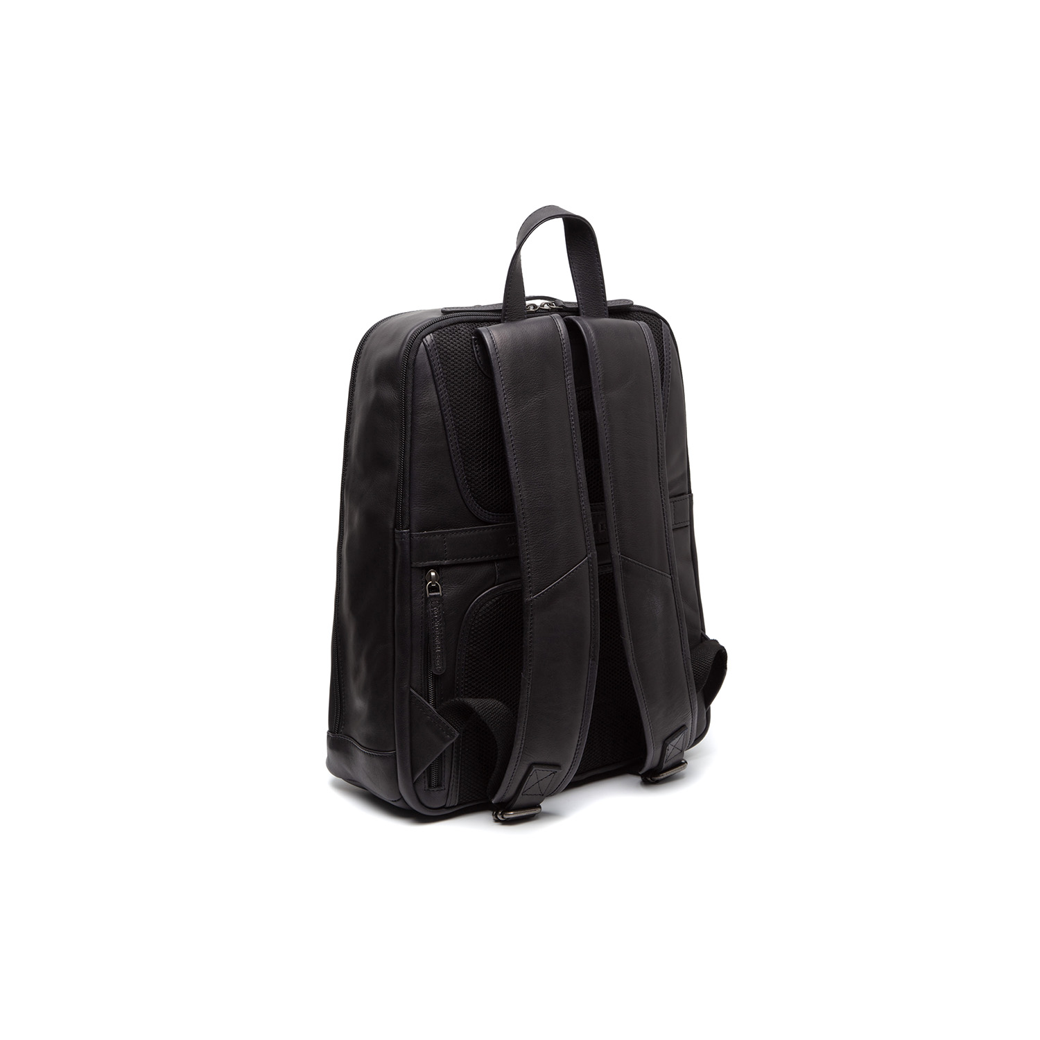 Chesterfield Leather Backpack Detroit Black