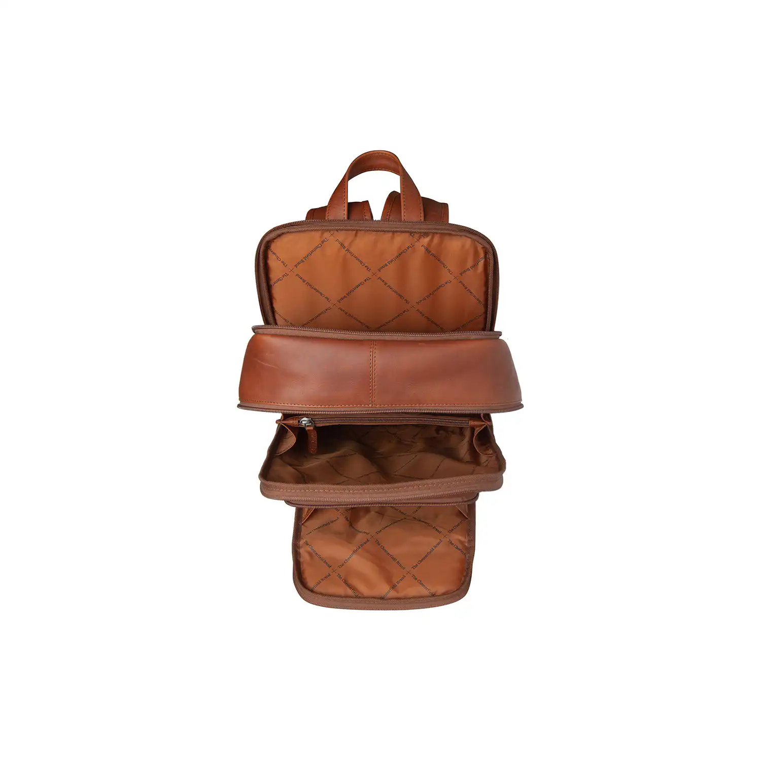 Chesterfield Leather Backpack Detroit Brown