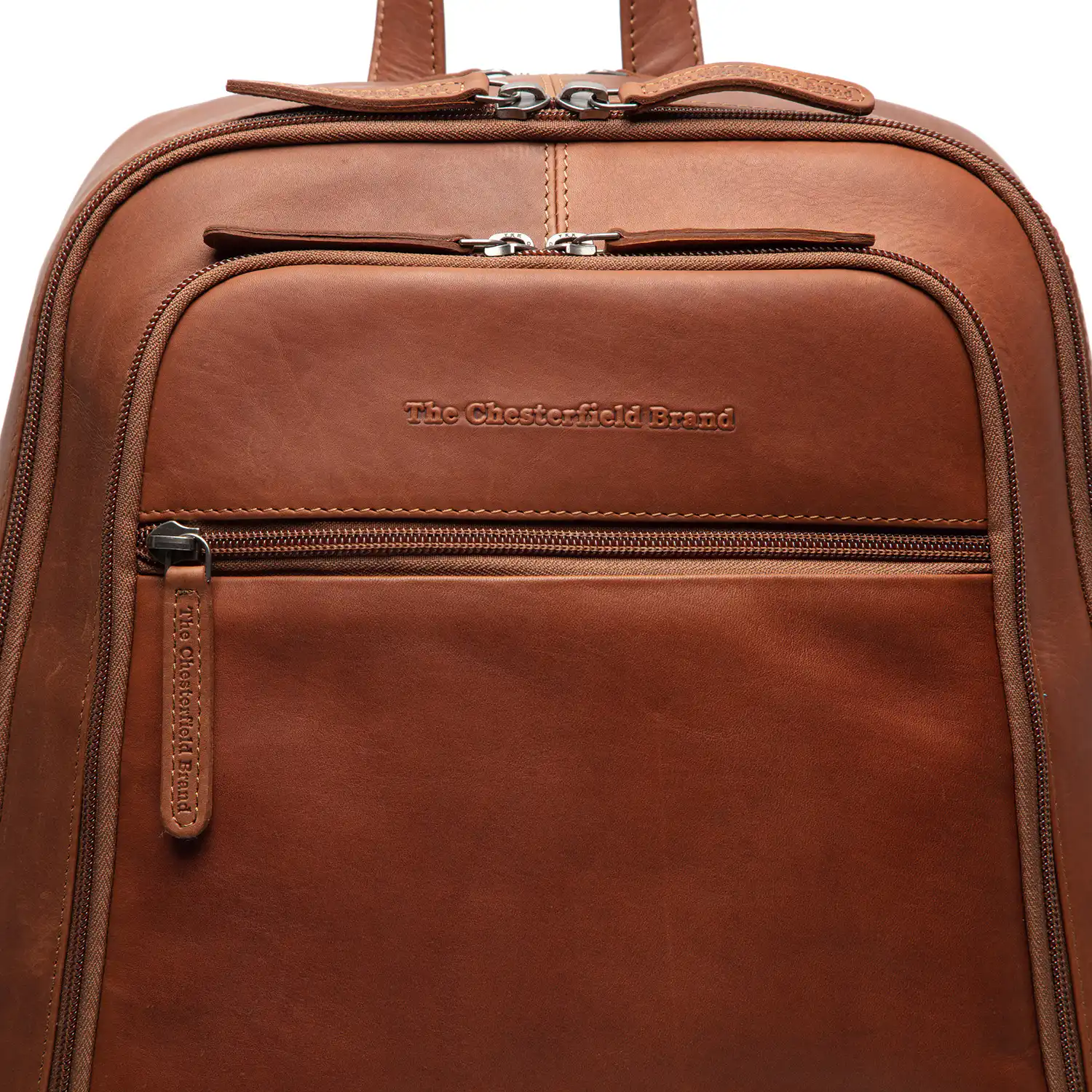 Chesterfield Leather Backpack Detroit Brown