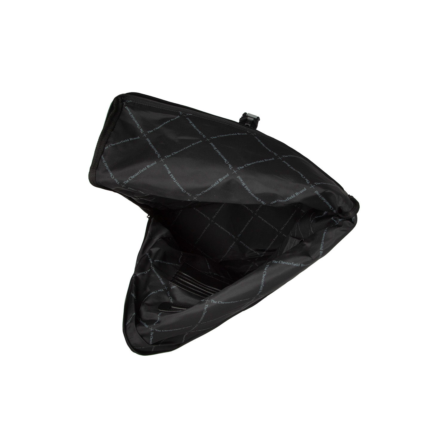 Chesterfield Leather Backpack Savona Black