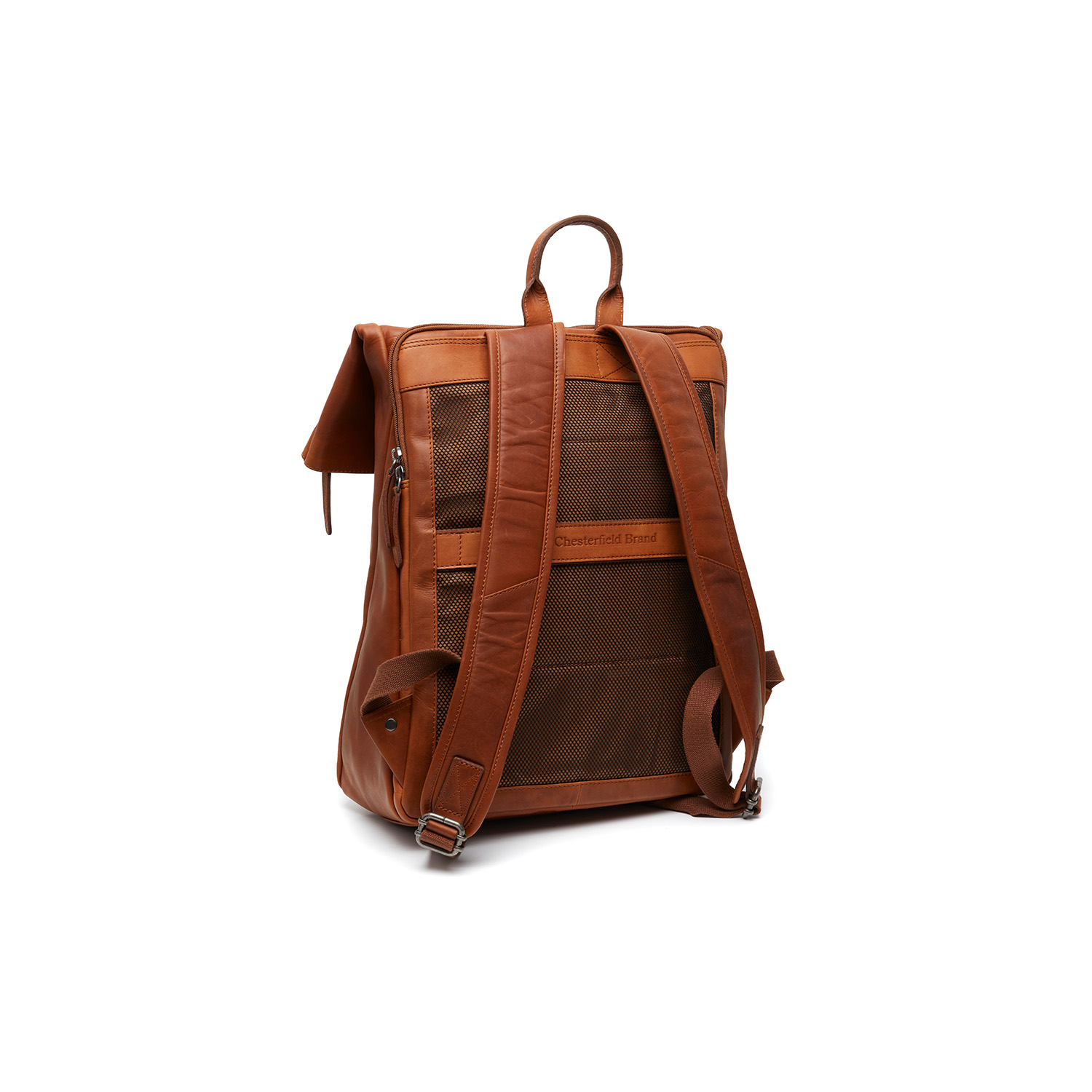 Chesterfield Leather Backpack Savona Brown